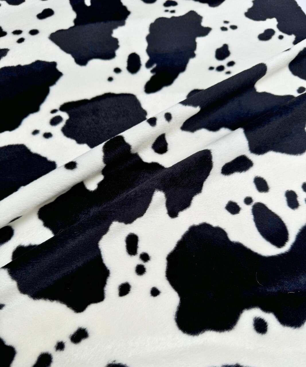 Animal Print Velboa Fabric by the Yard, 60" Wide Low-Pile Faux Fur Plush Fabric